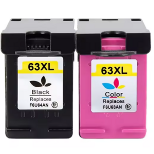 Asseel Wholesale 63XL Remanufactured Compatible Deskjet 1110 2130 3630 3830 Office Handheld color Inkjet For HP Ink Cartridge