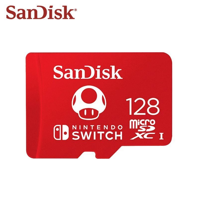 Original Sandisk Micro Sd Card 256gb Sdsqxao Uhs-i Flash High Speed Tf Card 64gb 128gb Nintendo Switch Memory Card