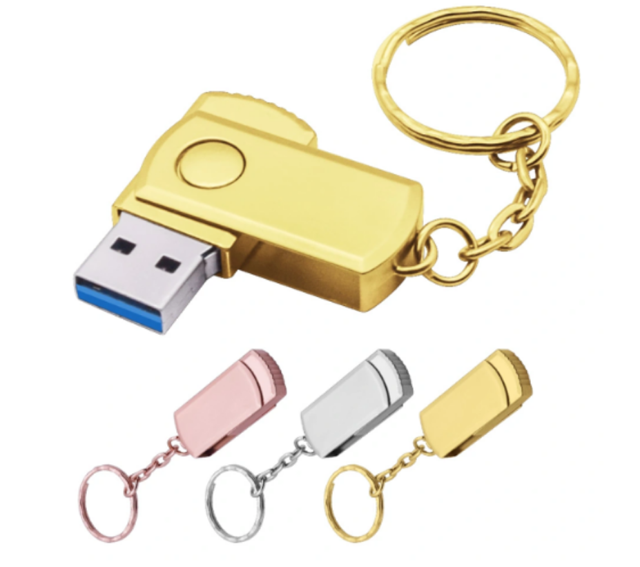 Custom Logo hook style 64 128 pen drive 3.0 metal pen drive usb flash for promotional gift from china pen drives supplier