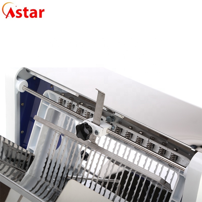 Top 1 Commercial Electric Rotary Toast Cutter Bread Slicer Loaf Cutting Machine