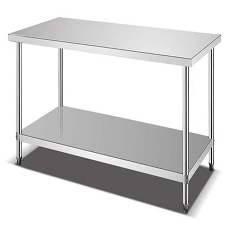 Stainless Steel Sink Kitchen Waste Collection Work Table with Single Sink Bench