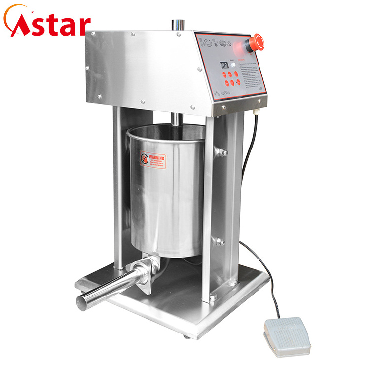 Astar 3L 5L 7L vacuum sausage filler stuffer electric sausage stuffer