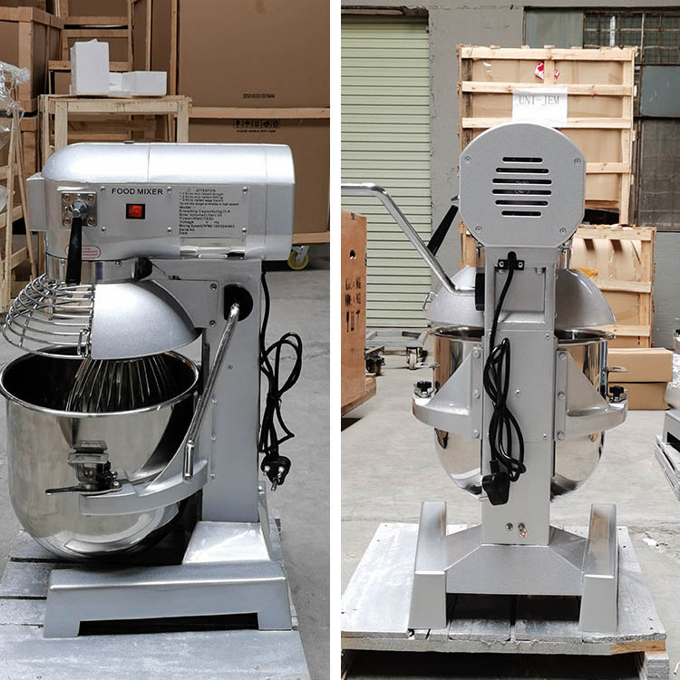 30L Gear Commercial planetary stand cake dough mixer machines food mixers with safety cover