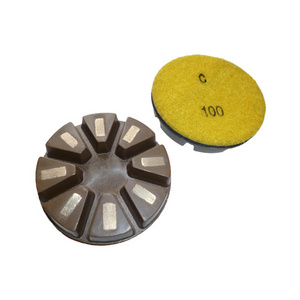 Metal-Filled Diamond Resin Floor Polishing Pads for Granite ,Concrete Floor etc.