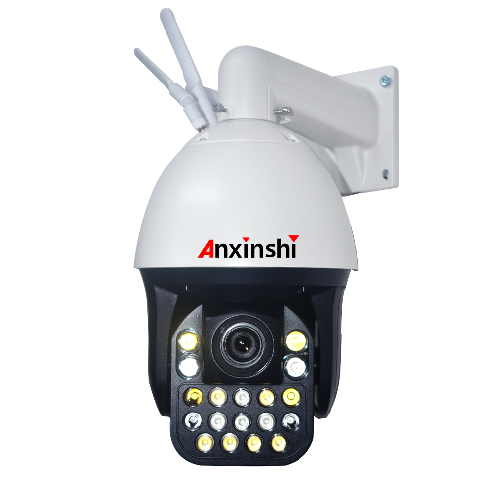 Anxinshi Factory Wholesale 2022 HD Vision Wifi CCTV PTZ  Road Camera 8MP Wifi Camera Bulb Lamp PTZ Outdoor Weatherproof Camera