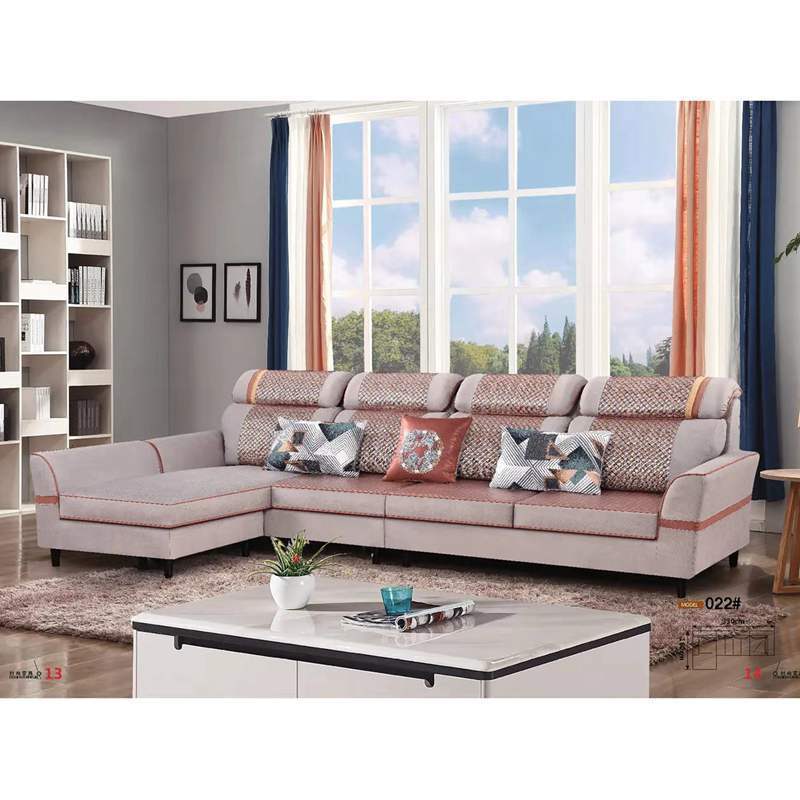 Furniture living room sofa set luxury black and white sectional modern home fabric for upholstery suede italian chesterfield