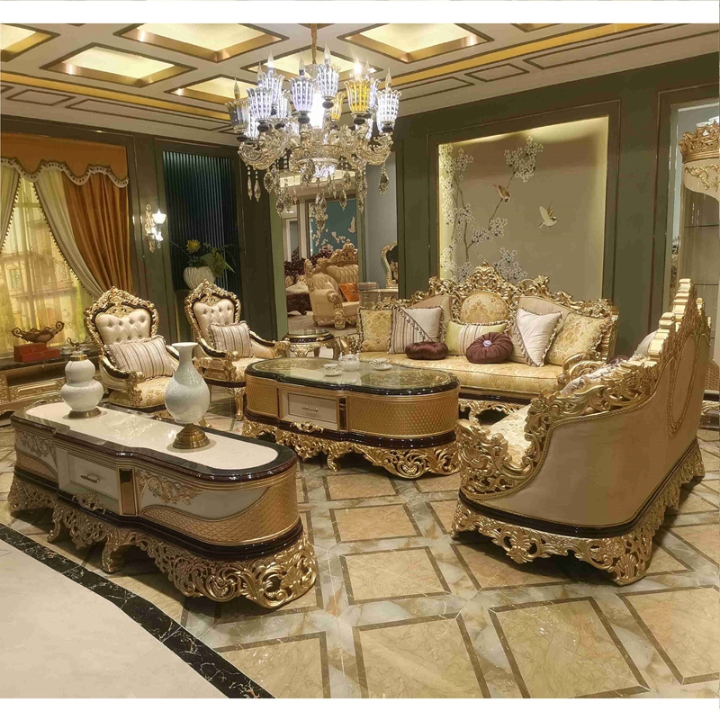 royal sofa set luxury living room furniture french,Living room furniture antique chairs vintage sofa set