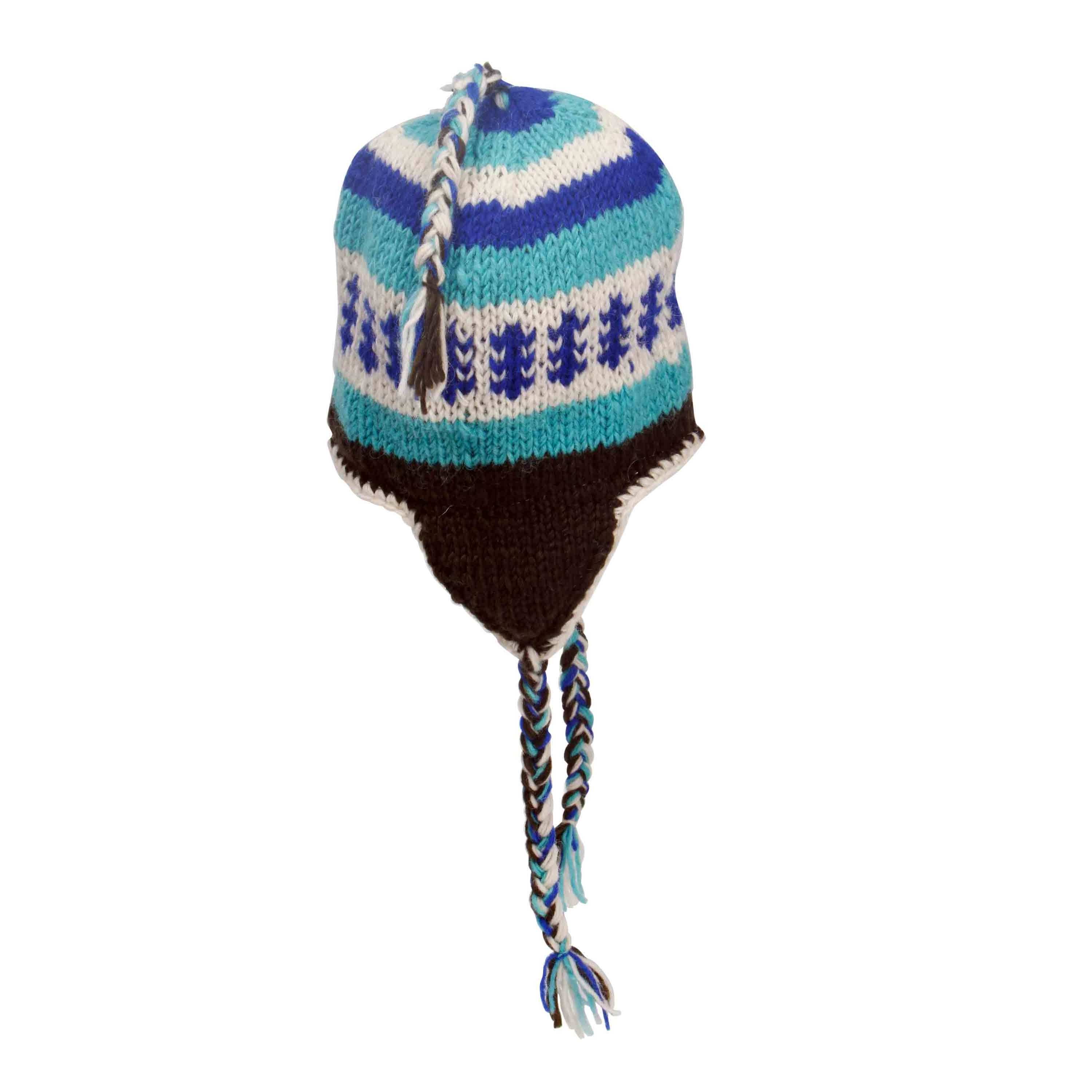 Knitted Earflap Woolen Hat - Winter Hats and Beanie for Warmth - Trending Fashion Wears