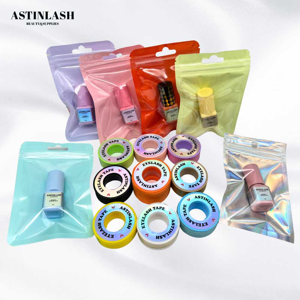 Astinlash Wholesale Vegan Vendor Adhesive Semi Permanent Best Strong Organic 1-2 Seconds Fast Dry Black Eyelash Extension Glue