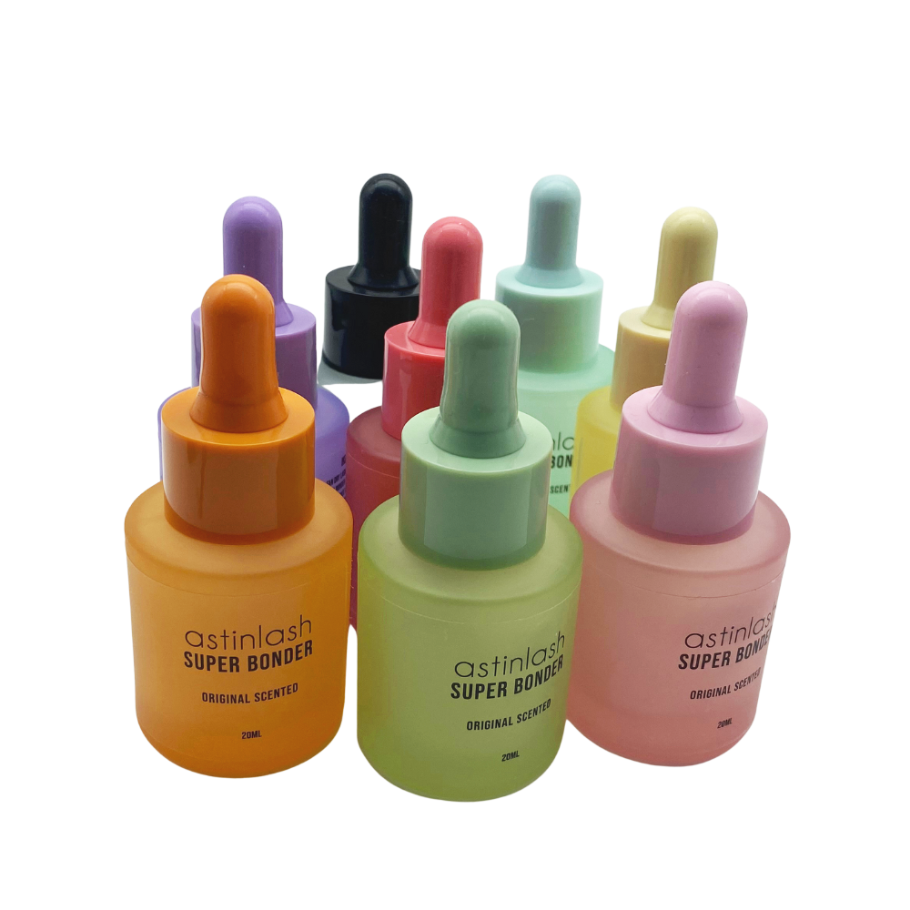 Custom Logo Various Flavor Macaron Color Bottles Lash Glue and Bonder Custom Scented Lash Bonder Private Label