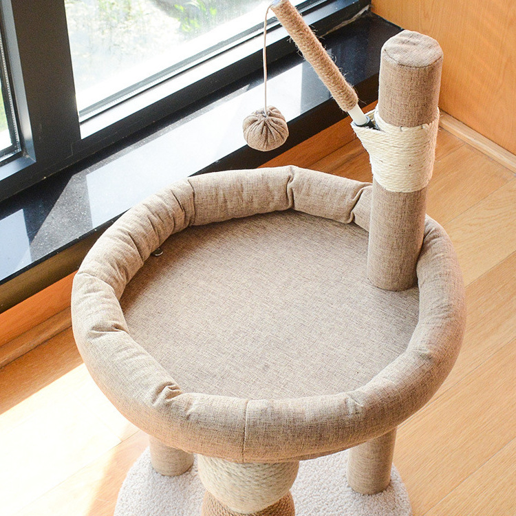 Indoor Cat Scratching Poles Cat Tree Sisal Cat Scratcher Posts