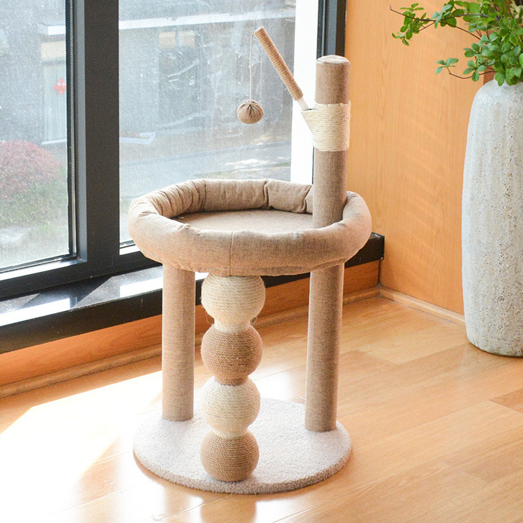 Indoor Cat Scratching Poles Cat Tree Sisal Cat Scratcher Posts