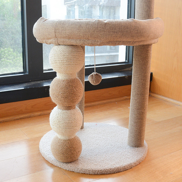 Indoor Cat Scratching Poles Cat Tree Sisal Cat Scratcher Posts