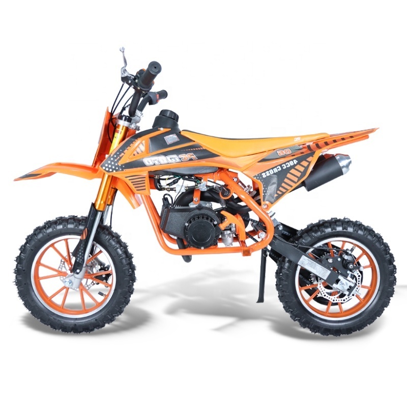 Factory Wholesale KTM mini dirt bike 49cc 50cc petrol off-road motorcycles for kid pocket bike mini kids dirt bike 49cc for sale