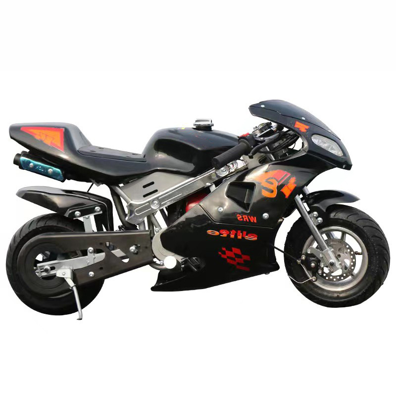 Good Quality New Style 49cc Pocket Bike Gasoline 2 Stroke Mini Kids Motorbike Dirt Bike for Sale