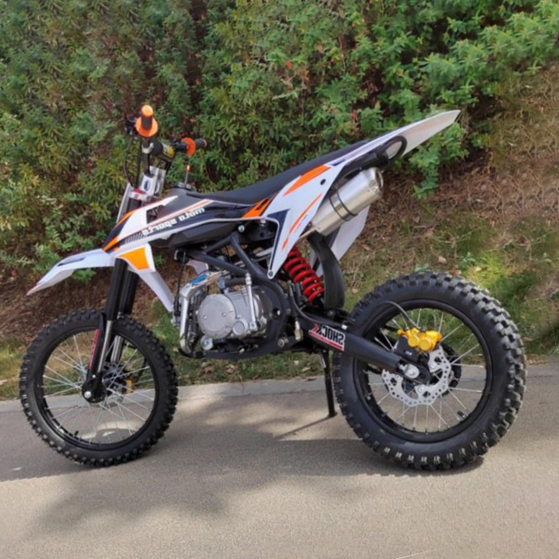 Reasonable Price Single Cylinder Engine Off Road Fork Shock Motorcycle 125cc 4 Stroke Dirt Bike For Sale