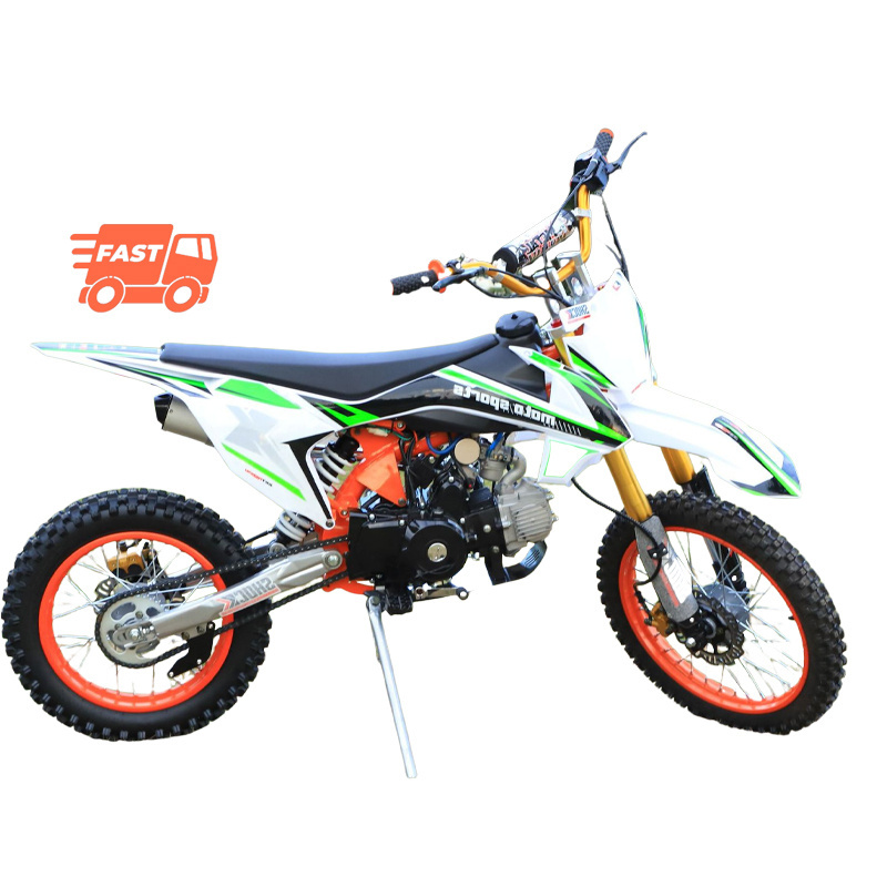 Cheap Price Moteur Automatic Dirt Bike 125cc 2 Stroke Off-road Motorcycles  For 15 Year Boy