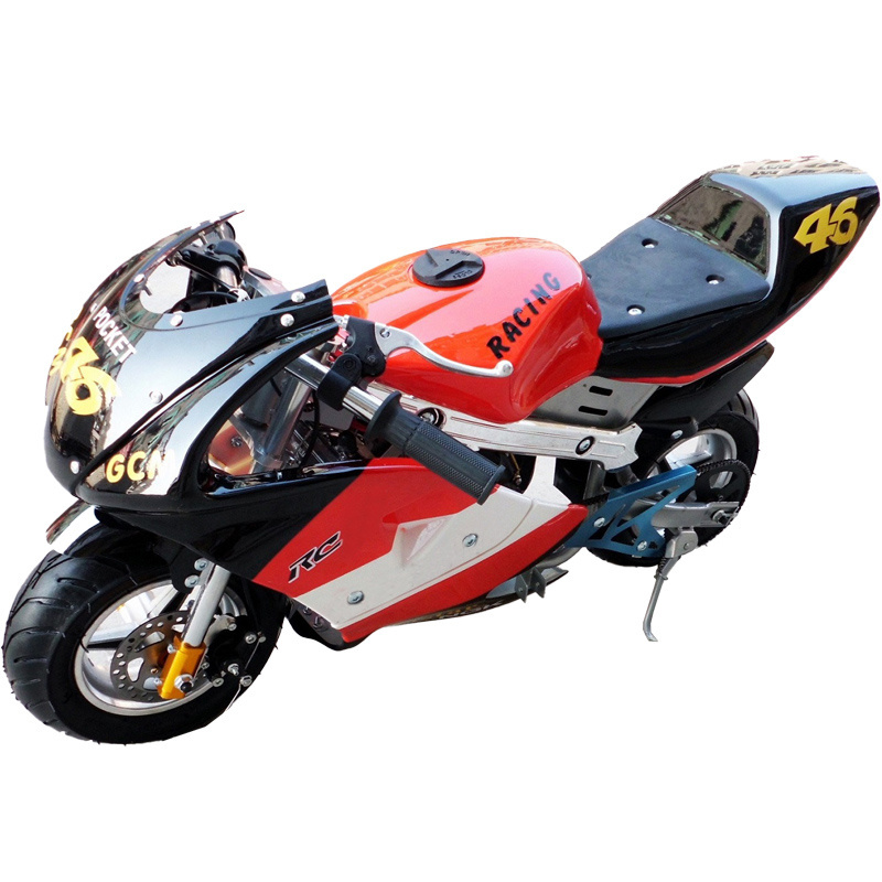 Wholesale 49cc dirt bike mini two-stroke pocket bike children's small all-terrain pit bike