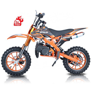 Prompt Delivery gasoline 49cc dirt bike pocket motocross hand pull 2 stroke mini dirt bike 49cc off-road motorcycles petrol