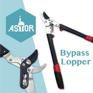 Bypass ratchet action loppers