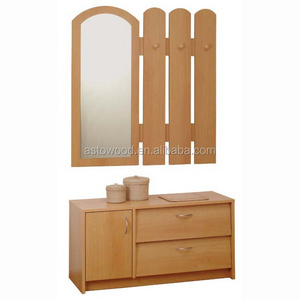 2021 Best selling wood hallway shoe cabinet storage easy to clean