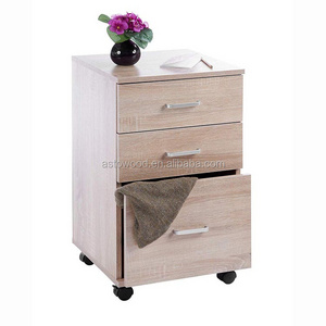 Mobile 3 Drawer White Under Desk Pedestal Unit