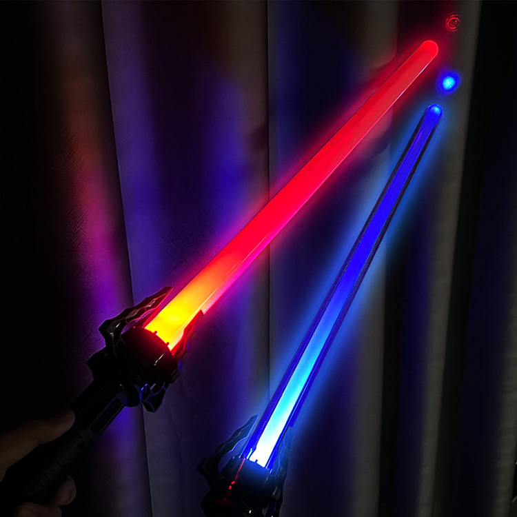 7 Colors Adjustable Light Toys Children Smooth Swing Sound and Light For Kids Flashing Lightsaber Laser Sword Toys