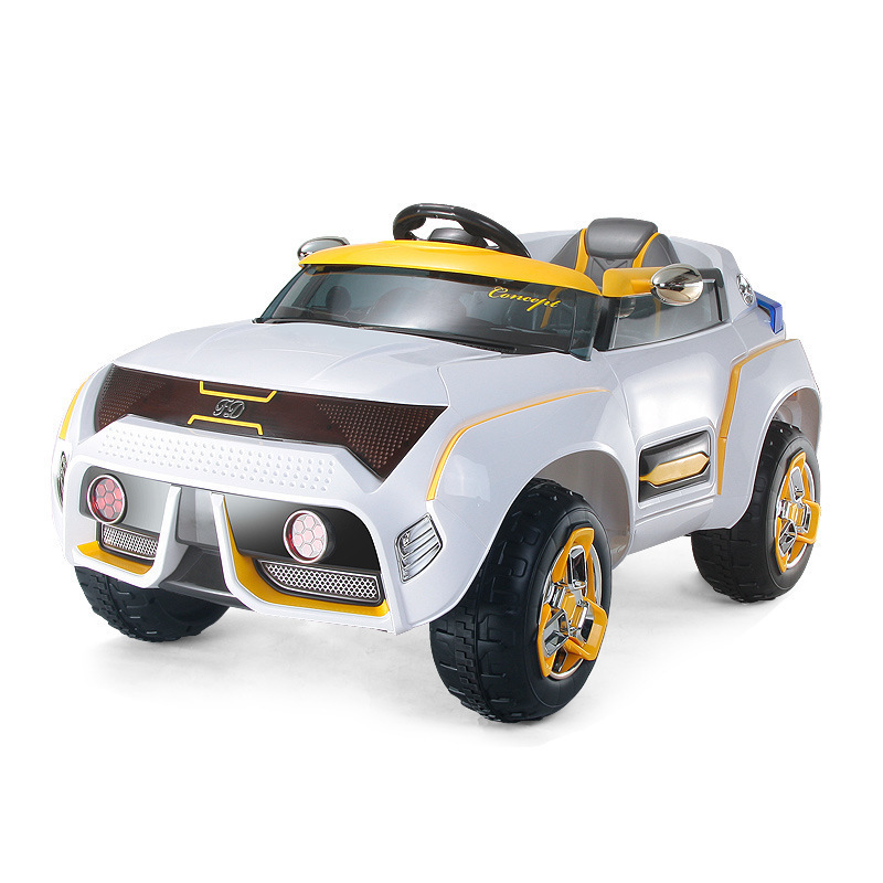 MP3 socket cool light rechargeable wholesale rc ride on toy kids electric car/2.4G RC Double drive kids car 12v