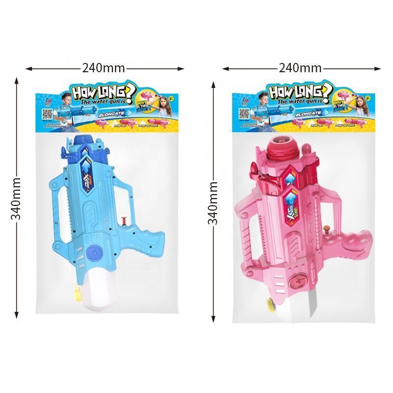 2024 New Summer Toys 550ml Three Long Retractable Water Gun Extendable Large Water Gun Toys For Kids