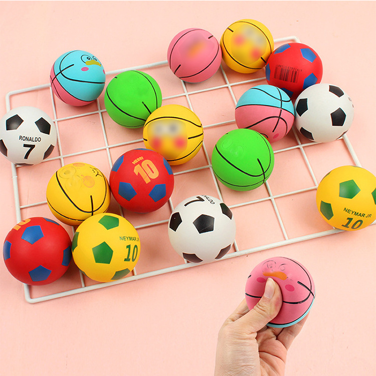 24 Pieces Toy Balls Wrist Exercise Play Return Elastic String Ball Rubber Sport Rebound Bouncy Ball for Children