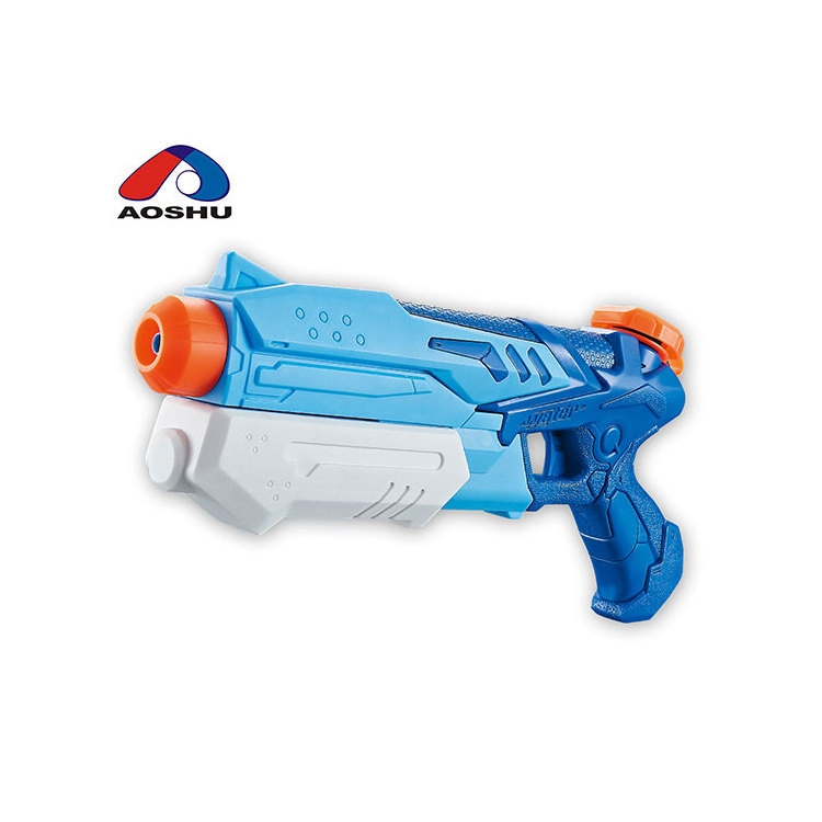 Wholesale blue plastic kids syringe water gun for beach game