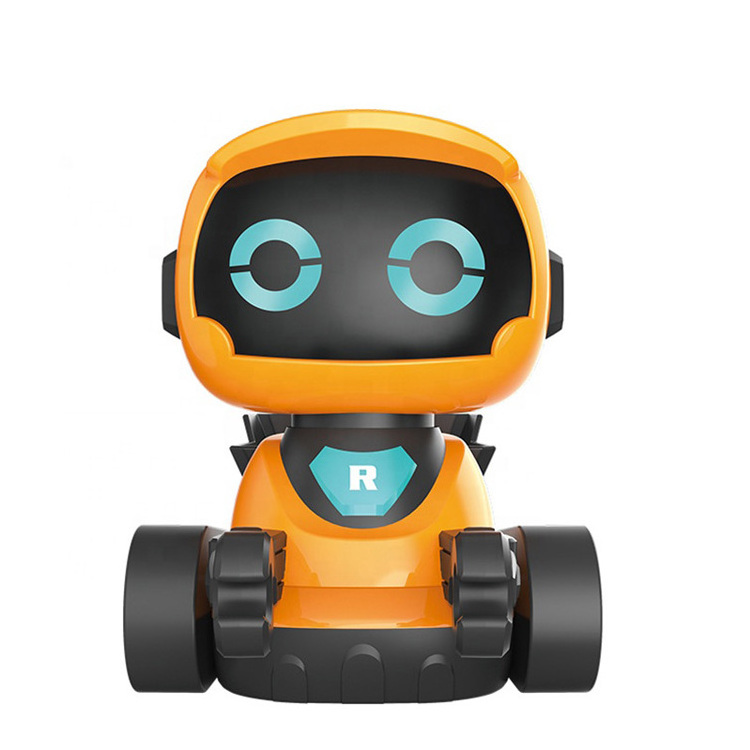 Children RC Robot Intelligent Smart Touch Light and Sound Interaction Watch Remote Control Robot Toy for Kids