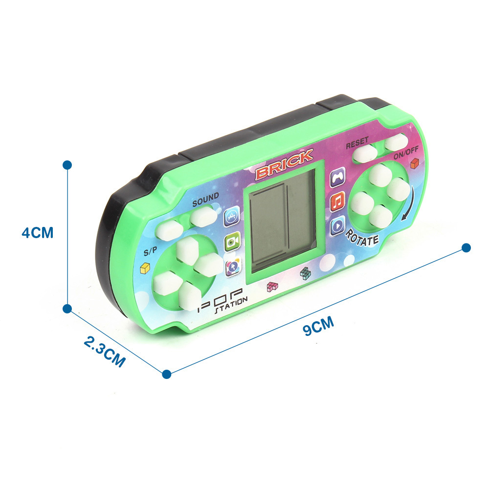 Children Console Player Electronic Handheld Brick Game for Kids