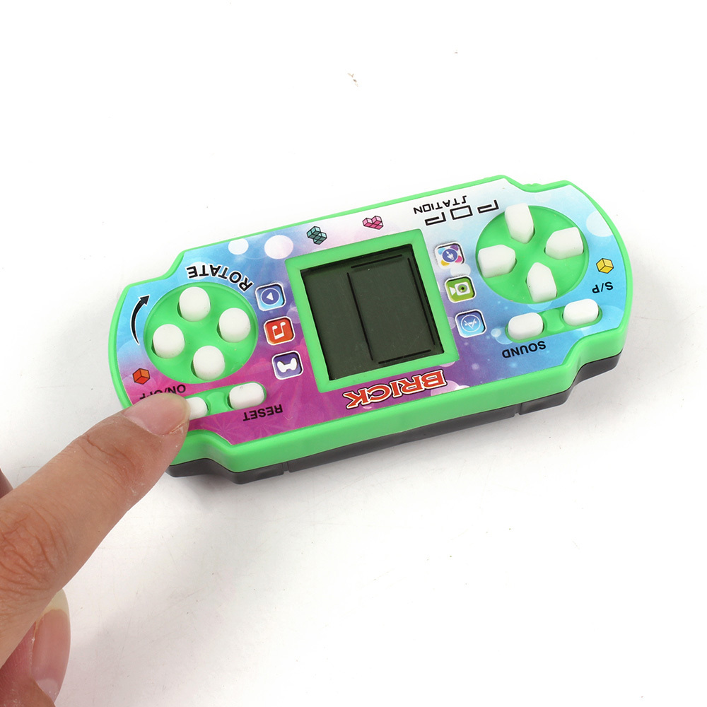 Children Console Player Electronic Handheld Brick Game for Kids