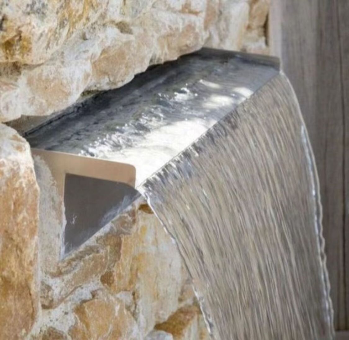 Factory Wholesale Water Cascade Water Fountain Indoor Outdoor Stainless Steel Waterfall