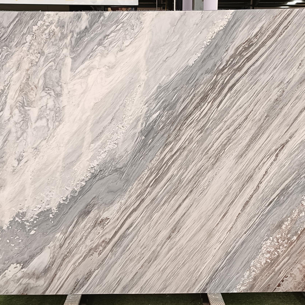 AST OEM/ODM Marmo Marmol luxury stone marble polished glazed slab for wall and floor tv background marble wall panel