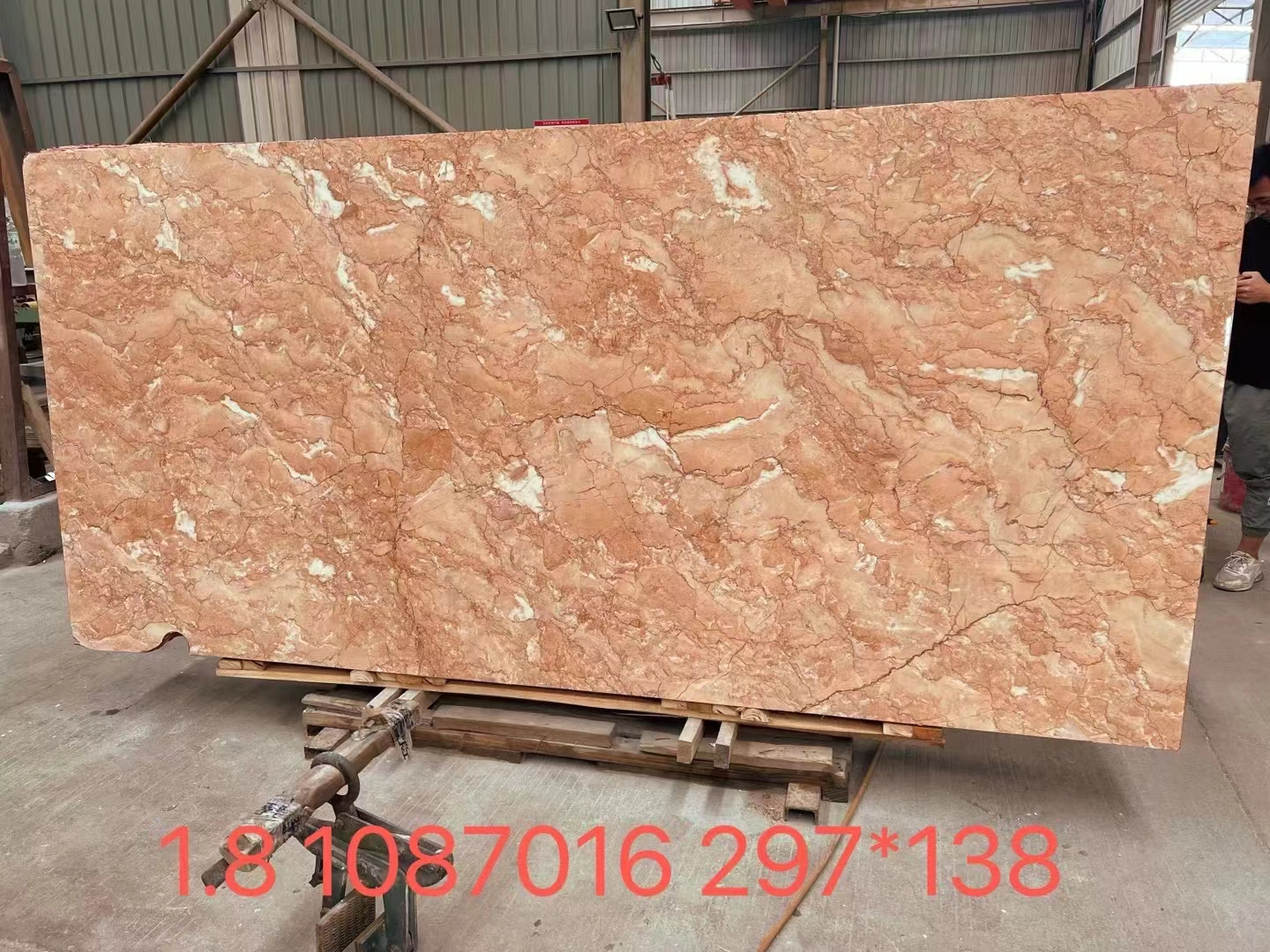 AST OEM ODM Natural Polished Factory Price Marmor Orange Peel Red Marble Countertops for Bathroom and Kitchen