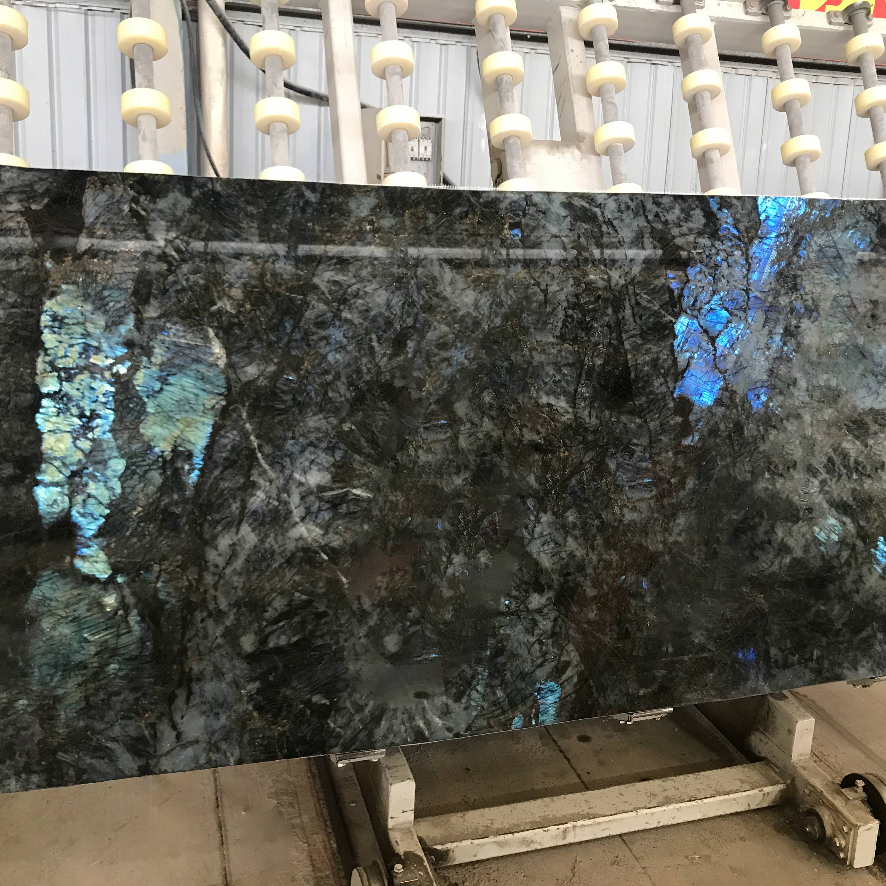 granit granito natural tiles 60x60 bathroom basin sink brazilian Lemurian Blue Labradorite Luxury Granite Slab For Countertops