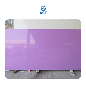 AST OEM/ODM Quarzo Quartzo slabs High Quality quartz 2019 Taro Purple tiles for countertops decoration