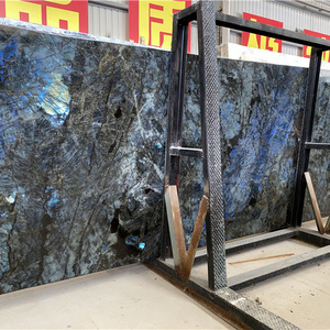 AST OEM/ODM granito natural Hot Sale Luxury Blue Labradorite Granite Natural Stone for kitchen Countertops Hotels