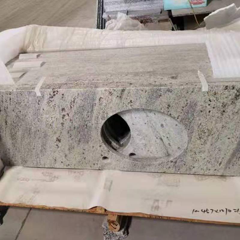 AST OEM/ODM losa graniet azulejo granito encimeras Kashmir white granite high hardness granite chinese kitchen granite slabs