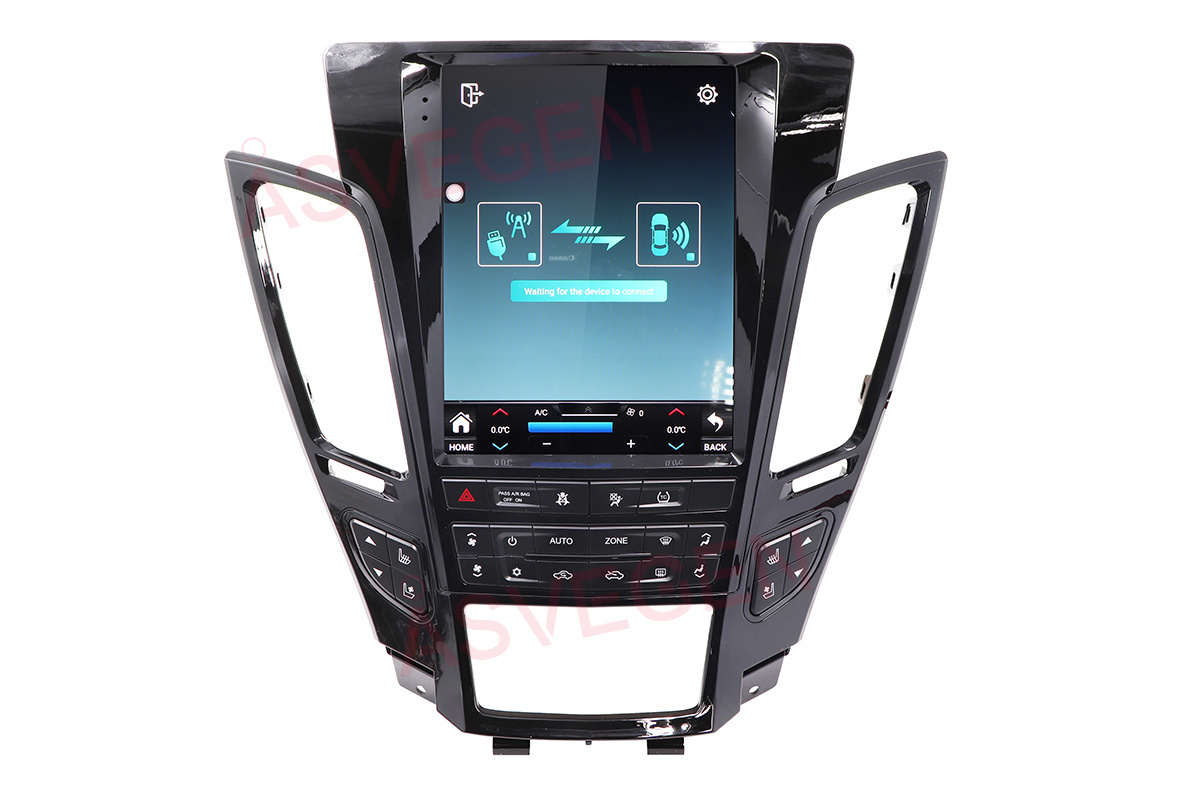 Tesla Android 12 Car DVD Stereo Radio Player For Cadillac Old CTS 2007-2012 With Car GPS Navigation