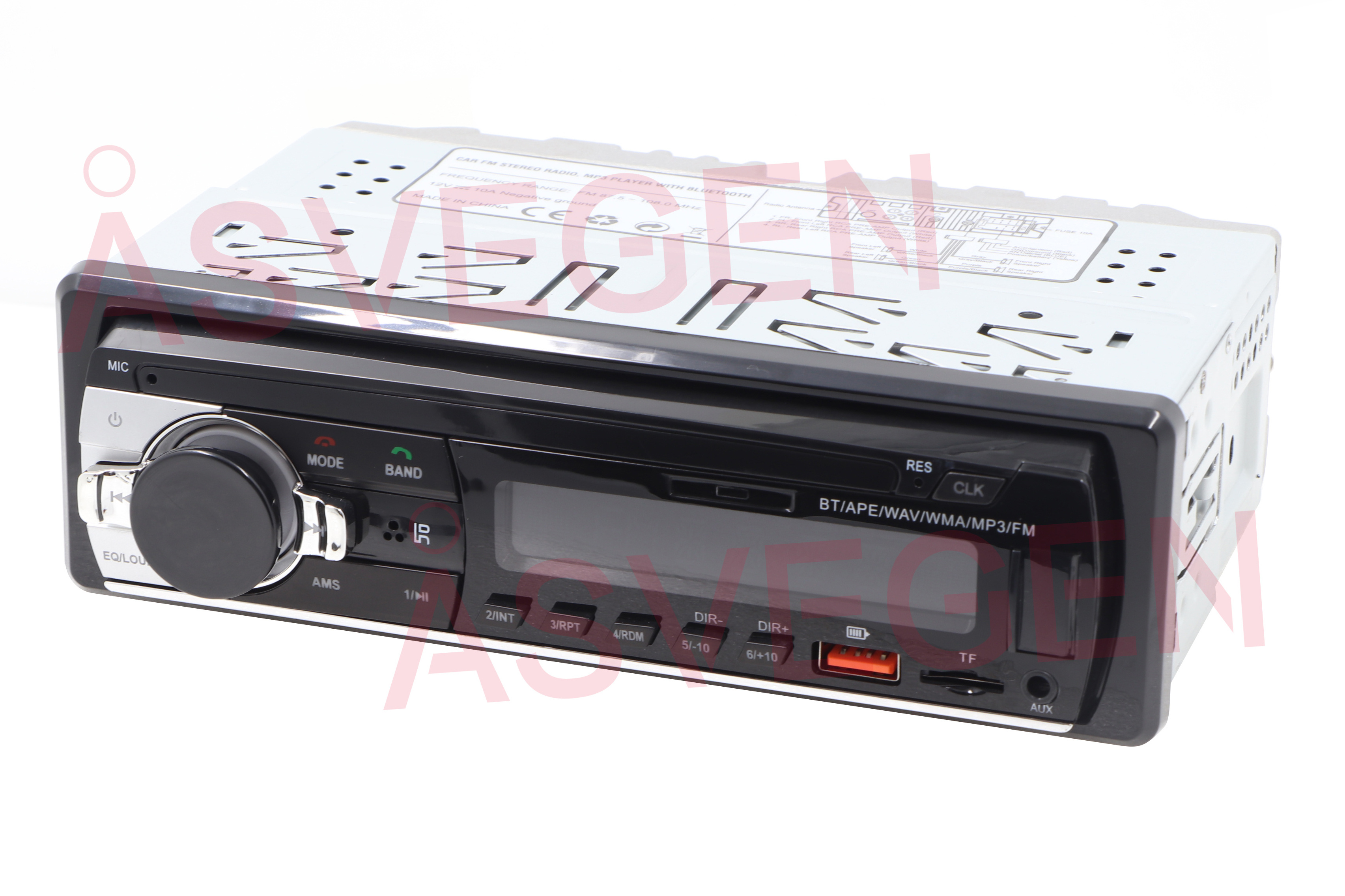 Wholesale single din 1 din car stereo mp3 BT USB FM TF car mp3 player Car Radio Audio System