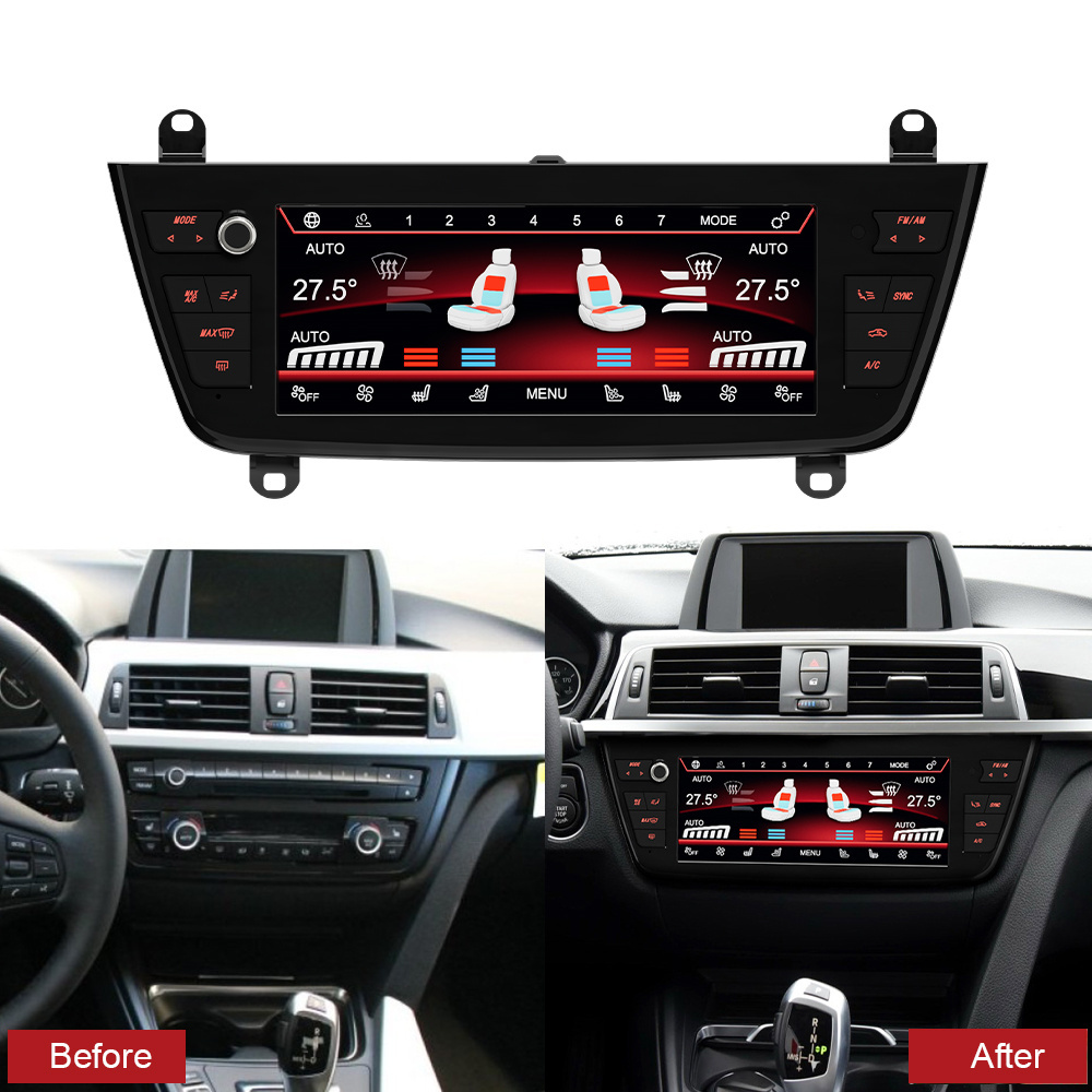 Air Conditioning Board AC Panel For BMW 2 3 4 Series 3GT M3 M4 2013 - 2020 Climate Control Air Conditioner LCD Touch Screen