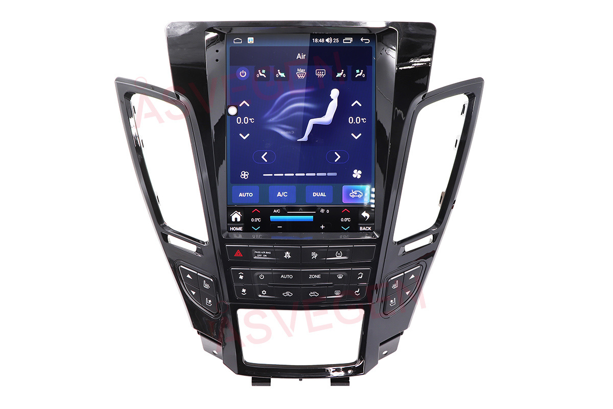 Tesla Android 12 Car DVD Stereo Radio Player For Cadillac Old CTS 2007-2012 With Car GPS Navigation