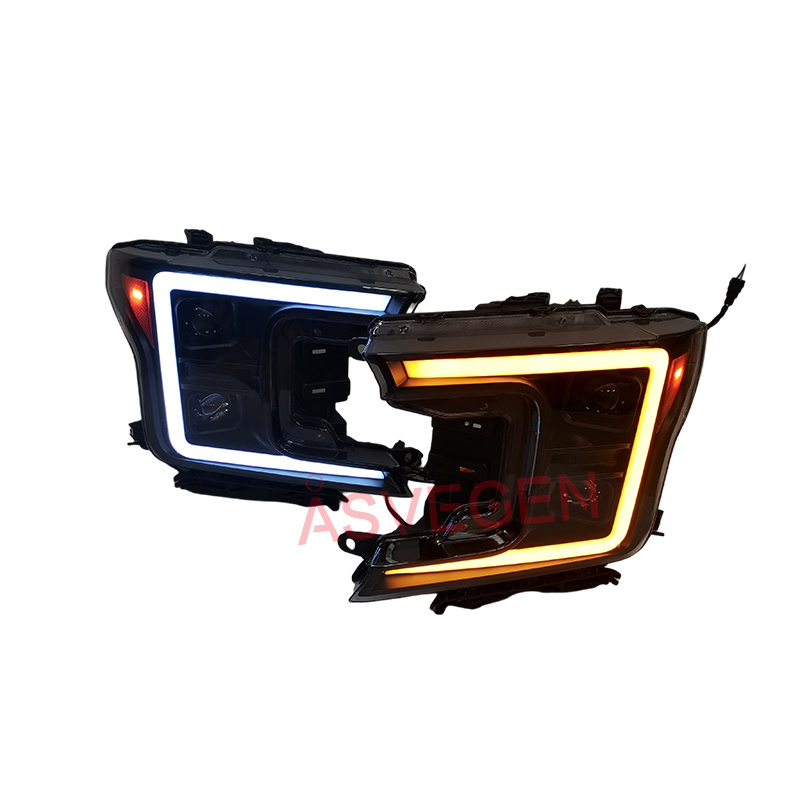 New Trend Projector Headlight Design Hot Selling LED Modified Headlight For Ford F150 2018-Up Headlamps Assembly