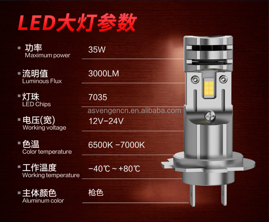 12S Series H11B Car LED Headlight Bulbs Auto Bulbs