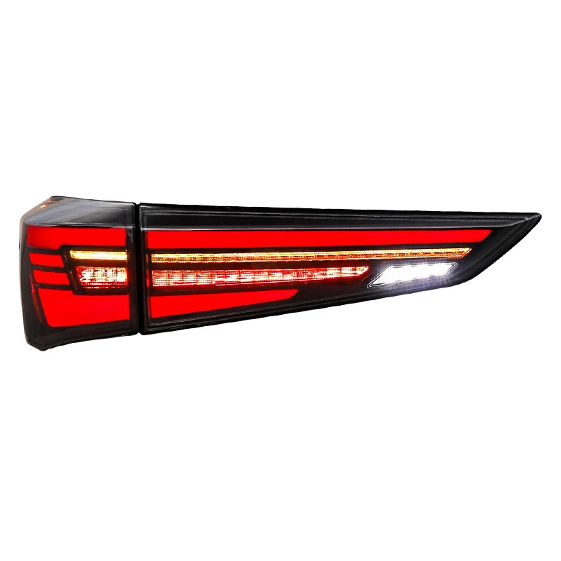 Hot-selling Upgraded Red/Smoked Taillight Modified Tail lamp For Toyota Highlander/Crown Kluger 2022-2023 Assembly taillights