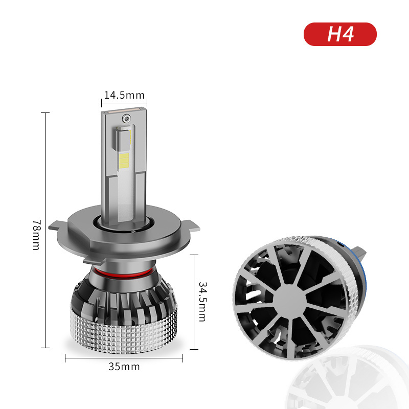 V8 Series H4/9004/H13/ 9007 Car LED Headlight Bulbs Auto Bulbs