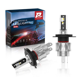 Factory Supply H4  motorcycle bulb Auto Car LED Headlight 6000-7000K Light Bulbs P19 LED Head Light 15W 1100lm 12-60V